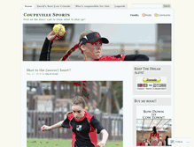 Tablet Screenshot of coupevillesports.com